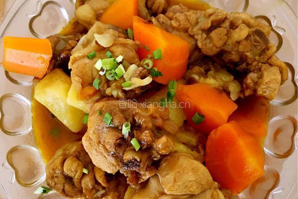 咖喱土豆鸡块的做法图解9