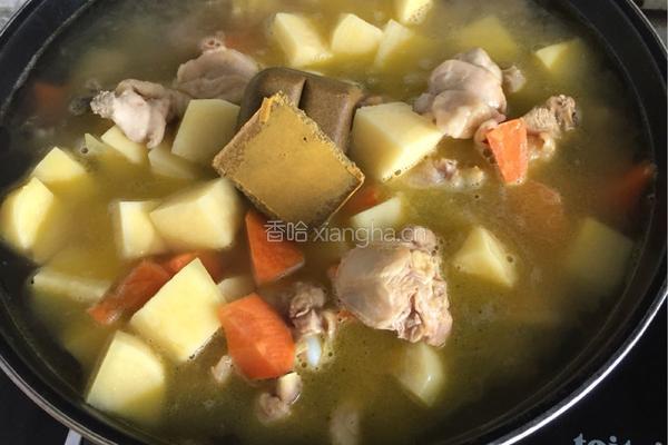 咖喱土豆鸡块的做法图解6