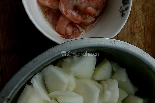 冬瓜虾仁鲜汤（配米饭）的做法图解2