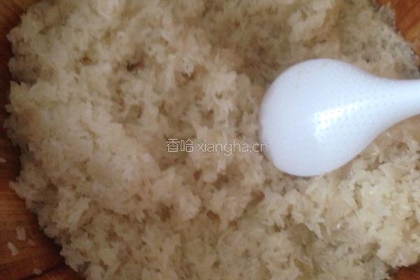 虾炒糥米饭的做法图解2
