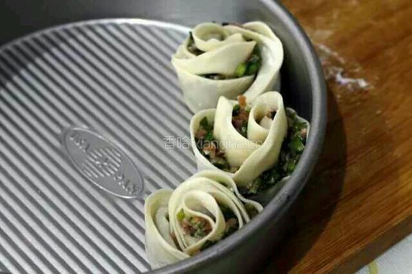 玫瑰花饺子的做法图解7