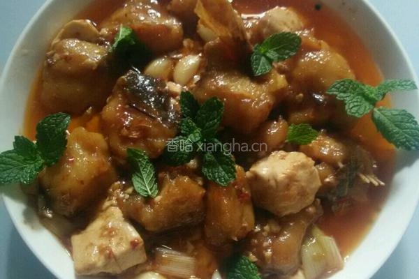 豆腐烧鲶鱼的做法图解14