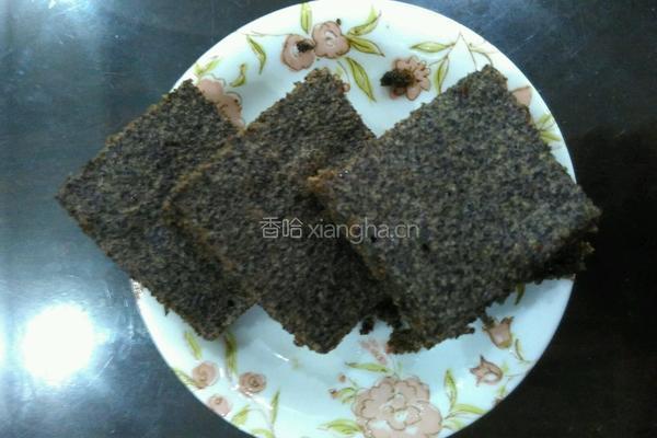 黑米糕