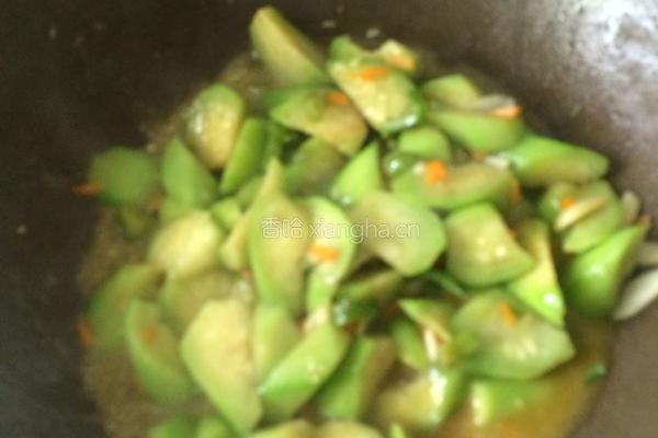 丝瓜炒土鸡蛋的做法图解8