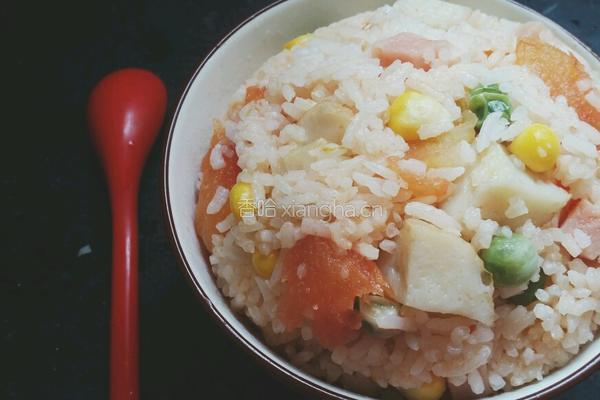 一个西红柿饭的做法图解4