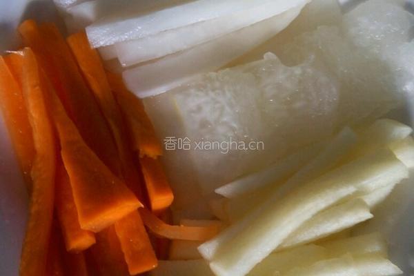糖醋腌菜的做法图解6