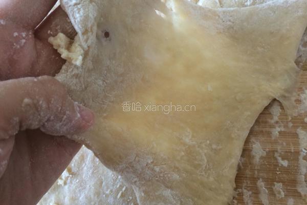 拉丝面包的做法图解1