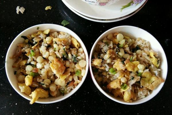 玉米蛋炒饭
