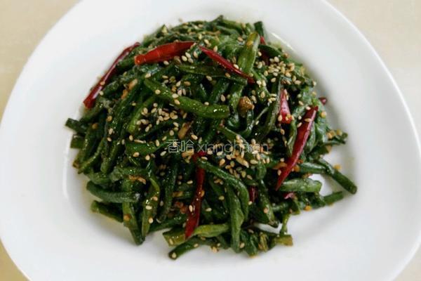 干煸豇豆的做法图解9