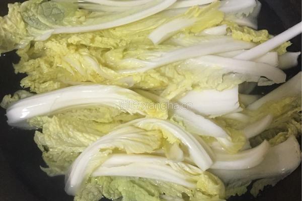 风味萝卜捞娃娃菜的做法图解2