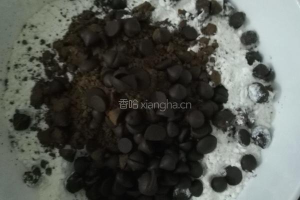 可可巧克力饼干的做法图解6