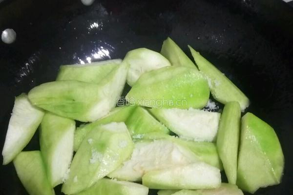 丝瓜粉丝汤的做法图解3