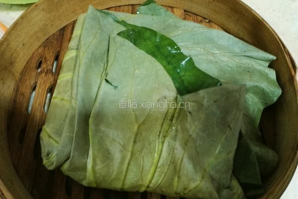 荷叶饭的做法图解6