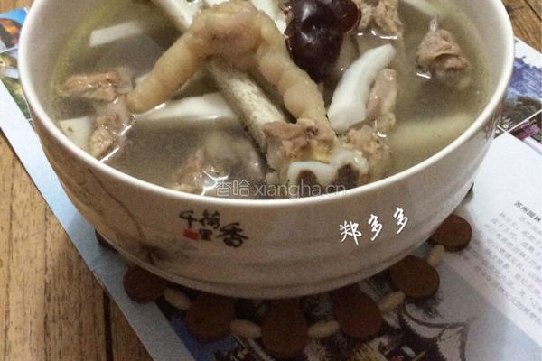 椰子煲老鸡汤的做法图解6