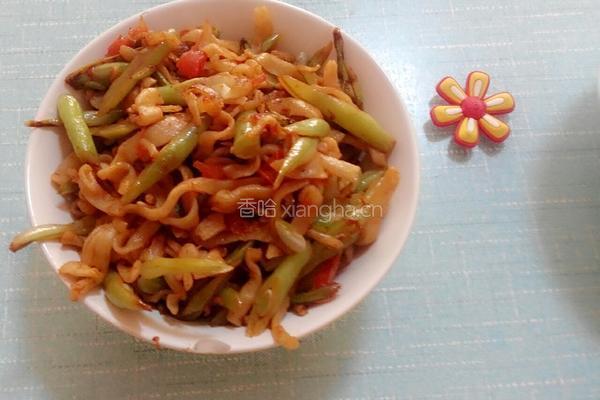 豆角焖面的做法图解18