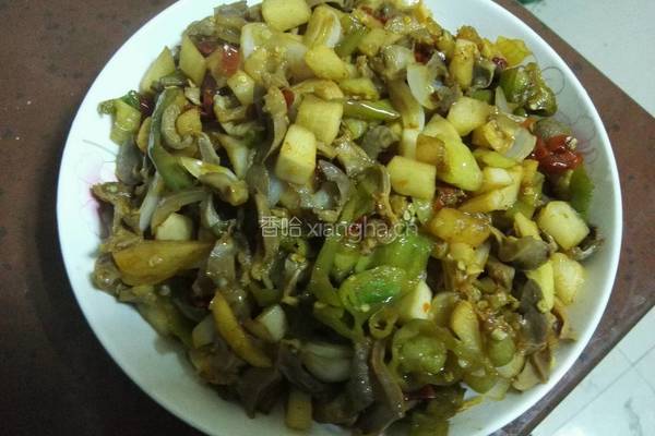 酸辣鸡杂