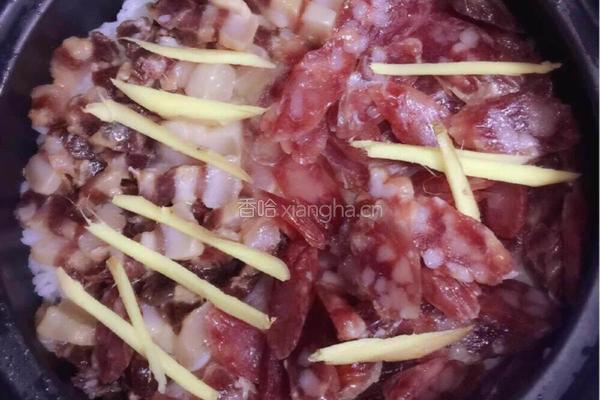 腊味煲仔饭的做法图解5