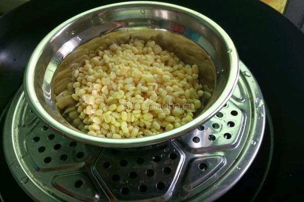 绿豆沙馅的做法图解4