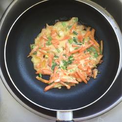 胡萝卜丝饼的做法[图]