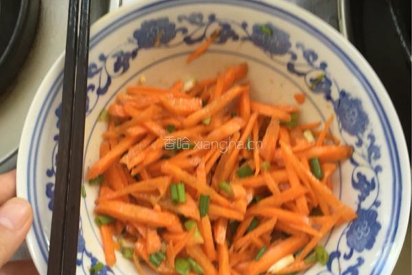 胡萝卜丝饼的做法图解3