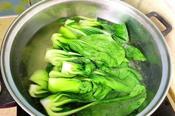 香菇油菜的做法图解5