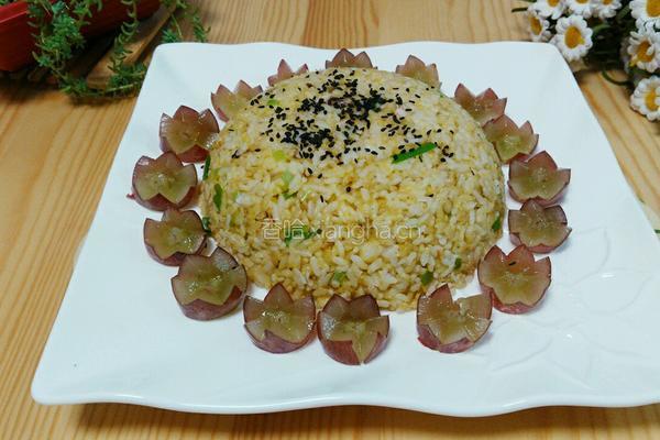蟹肉黄金炒饭的做法图解9