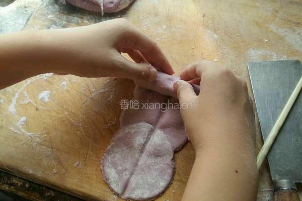七夕玫瑰花卷的做法图解8
