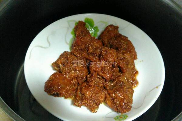 红烧粉蒸排骨的做法图解7