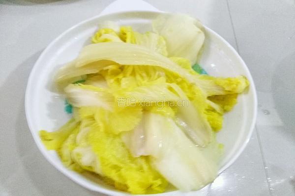 凉拌小白菜的做法图解6