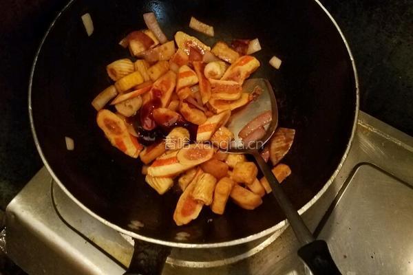 耗油鱼豆腐的做法图解3