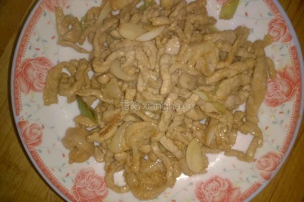 菜椒炒肉丝的做法图解5