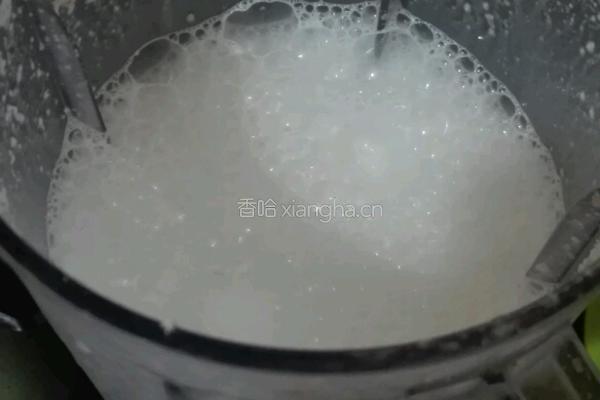 花生浆蔬菜粥的做法图解3