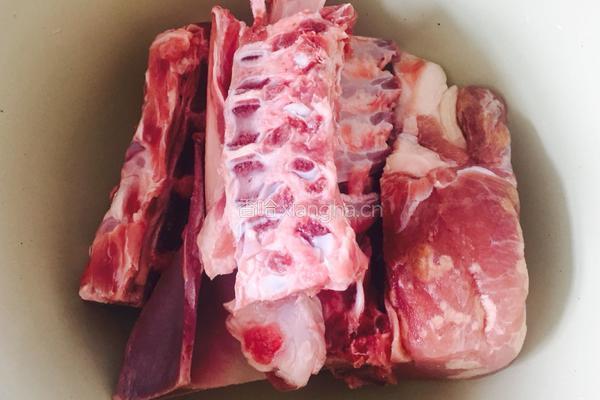羊肉烩面的做法图解3