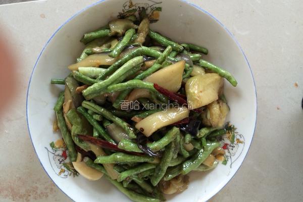 茄子豆角的做法图解7