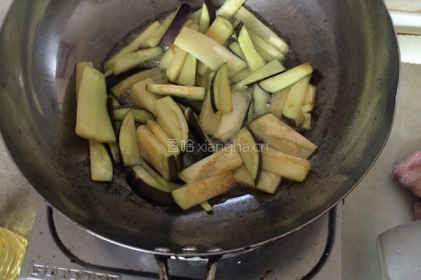 茄子豆角的做法图解4