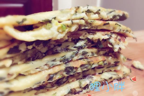 马齿苋煎饼的做法图解7