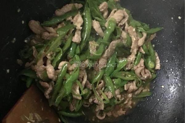 尖椒肉丝的做法图解8