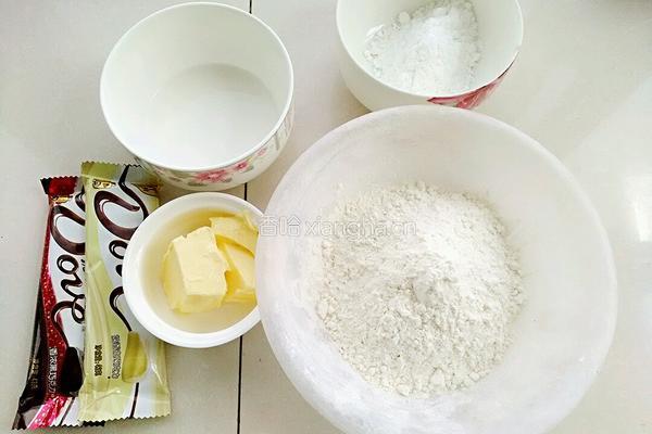 蘑菇力饼干的做法图解1