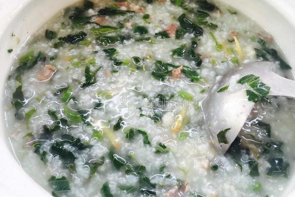 牛肉苋菜粥(砂锅粥)的做法图解10