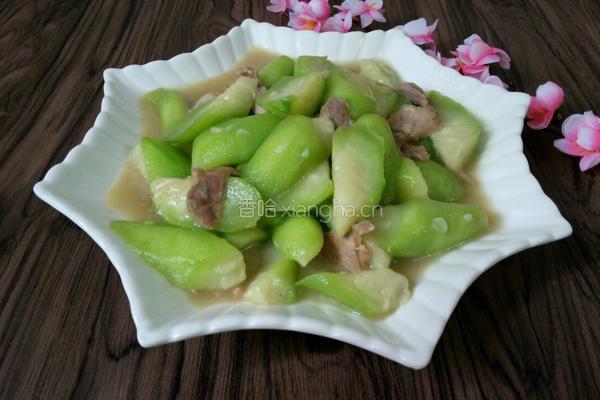 丝瓜炒肉的做法图解10