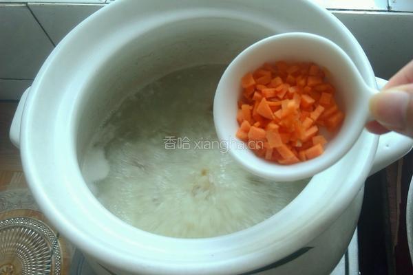 皮蛋瘦肉粥的做法图解9