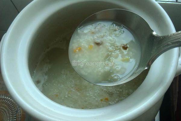 皮蛋瘦肉粥的做法图解10