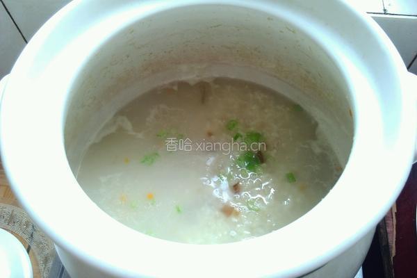 皮蛋瘦肉粥的做法图解11