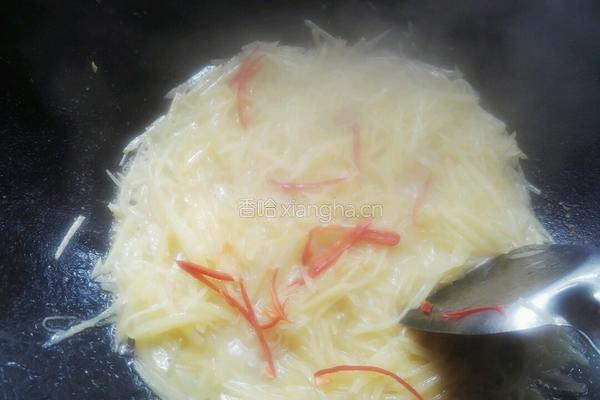 素炒土豆丝的做法图解6