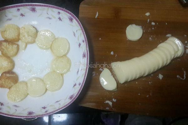 玉子豆腐烩金针菇的做法图解3