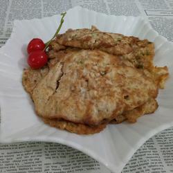 肉碎鸭蛋饼的做法[图]