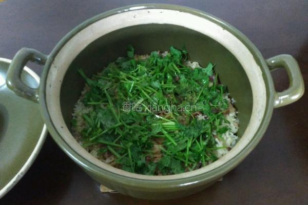 简单易做腊味饭的做法图解3