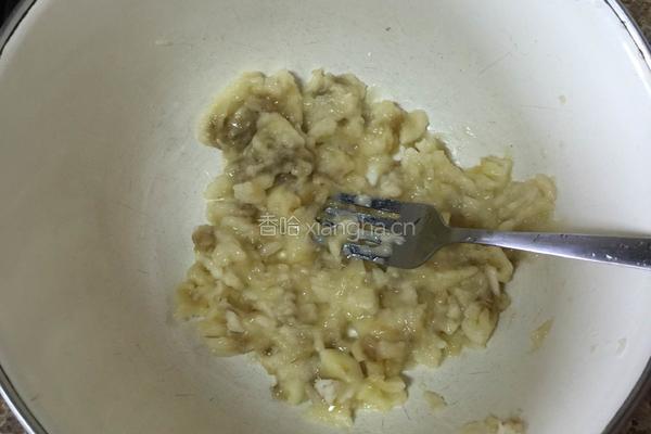 香蕉巧克力豆玛芬的做法图解1