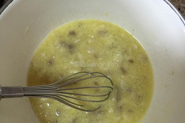 香蕉巧克力豆玛芬的做法图解3