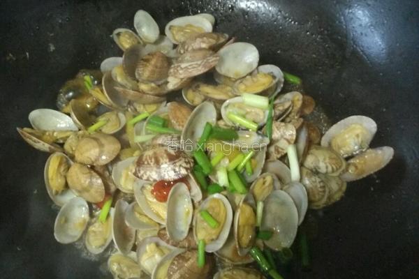 香辣花蛤的做法图解4